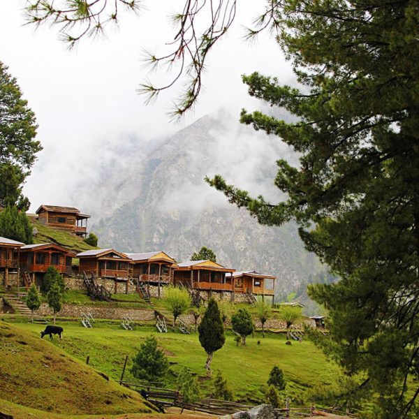 A view at Fairy Meadows