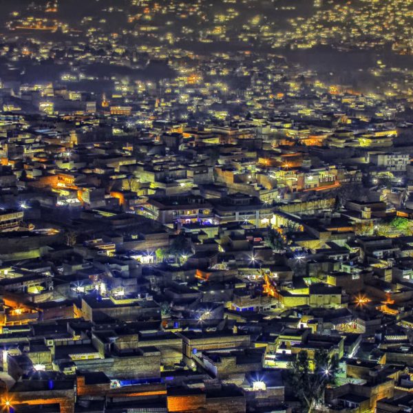 Mingora at night - Swat Valley